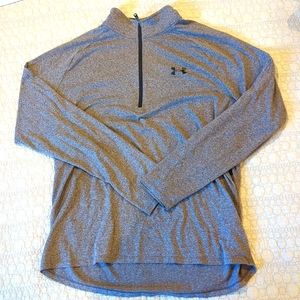 UA HeatGear Heattheres Grey Quarterzip
